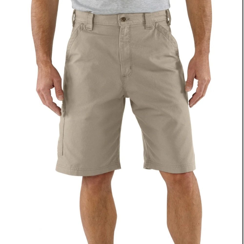 Carharrt Men's Tan Canvas  Utility Work Shorts
